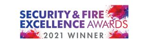 Security & Fire Excellence Awards 2021 Winner Badge