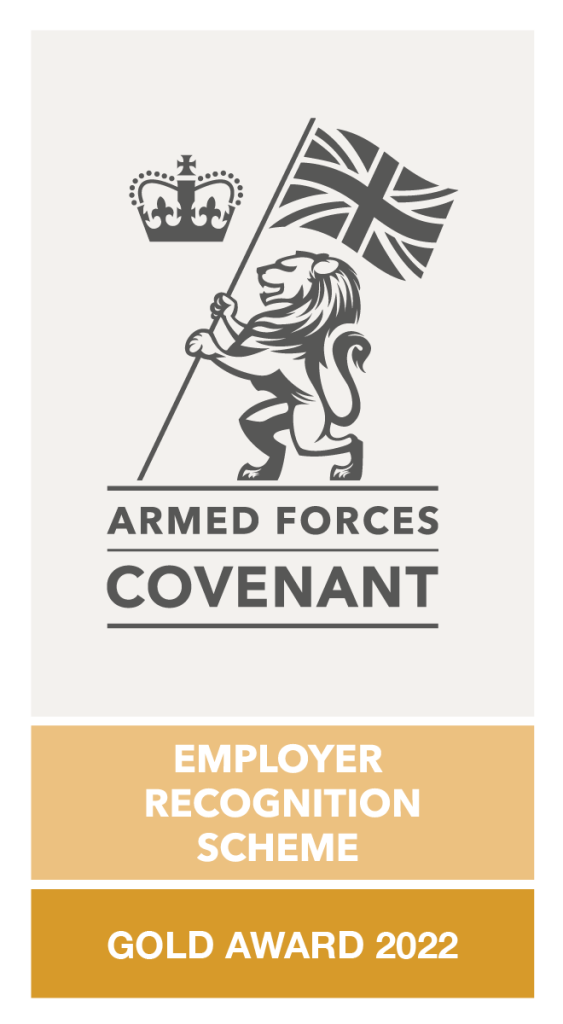 Armed forces covenant gold award